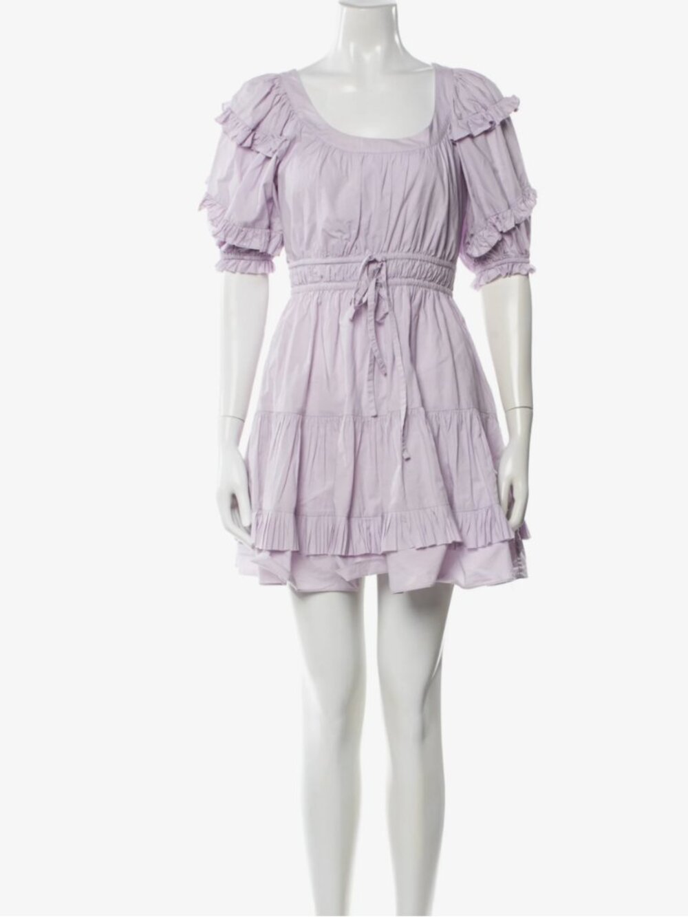 Like New Ulla Johnson Mini Scoop Neck Dress